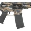 Shark Coast Tactical SCC07060ANBRN-P Anime-15 Bronze 5.56 NATO 30+1 10.50" Black Nitride Threaded Barrel, Aluminum Receiver w/Picatinny Rail, M-LOK Handguard, Polymer SB Tactical SBA3 Brace, Polymer G