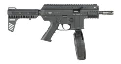 Mauser Rimfire 415.00.60_1 TacOps Pk 22 LR 110+1 5" Black Anodized Steel Barrel, Picatinny Rail Receiver, Black Aluminum Frame w/Picatinny Rail
