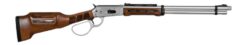 Derya Firearms RAN.20.357 RAN  357 Mag 10+1 20" Polished Nickel Threaded Barrel & Steel Receiver w/Picatinny Rail, M-LOK Forend, Walnut Fixed w/M-LOK Stock