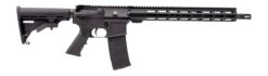 Andro Corp Industries 55616BB ACI-15 Bravo 5.56 NATO 30+1 16" Black Nitride Threaded Barrel, Black Anodized Aluminum Receiver w/Picatinny Rail, M-LOK Handguard, M4 Black Polymer Stock, A2 Grip, Ambide