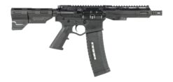 ATI ATIGAX5567ML60TBNS Alpha Maxx 5.56 NATO 60+1 7.50" Black Threaded Barrel, Black Receiver w/Picatinny Rail, Black Polymer Blade, Black A2 Grip