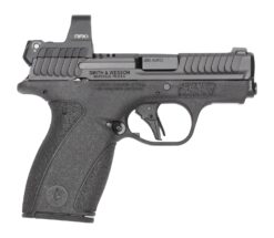 Smith & Wesson 14786 Bodyguard 2.0 w/Optic Micro-Compact 380 ACP 12+1 2.75" Black Armornite Barrel, Black Armornite Stainless Steel Serrated w/Viridian RFX1 Green Dot Slide, Black Polymer Frame, Textu