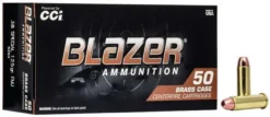 CCI 38 SPL 125 FMJ BLAZER BRASS 50 RD/BX 20 BX/CS