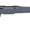 Savage Arms 33128 Axis 2  7mm-08 Rem 4+1 20" Matte Black Carbon Steel Threaded Barrel, Drilled & Tapped Receiver, Gray Fixed w/Pistol Grip Synthetic Stock, Right Hand