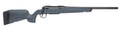 Savage Arms 33132 Axis 2  25-06 Rem 4+1 20" Matte Black Carbon Steel Threaded Barrel, Drilled & Tapped Receiver, Gray Fixed w/Pistol Grip Synthetic Stock, Right Hand