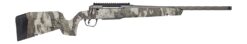 Savage Arms 33209 Axis 2 Pro 22-250 Rem 4+1 20" Gun Metal Bronze Cerakote Spiral Fluted Threaded Barrel & Receiver w/Picatinny Rail, Savage Woodland Camo Fixed w/Pistol Grip Synthetic Stock, Right Han