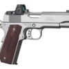 Ed Brown  Kobra Carry w/Optic 45 ACP 7+1 4.25" Stainless Steel Barrel, Serrated w/Optic Slide & Frame, G10 Grip, Trijicon RMRcc 3.25 MOA Sight, Right Hand