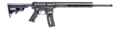 Mountain Billy Gun Lab MBGL-GOAT15-TB-1 Goat-15 Helium 22 LR 1rd 16" Black Threaded Barrel, Black Polymer Receiver w/Picatinny Rail, M-LOK Handguard, Black Adj 7 Position Polymer Buttstock, Black Poly