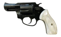 Charter Arms 13822 Undercover Lite Small 38 Special 5 Shot 2" Black Passivate Steel Barrel & Cylinder, Black Passivate Aluminum Frame, White Pearlite Grip, Transfer Bar Safety, Exposed Hammer