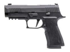 Sig Sauer 320XCA10COMP10 P320 XTen Carry Comp 10mm Auto 10+1 3.80" Black Nitron Optic Ready/Single Port Integrated Expansion Slide, Black Stainless Steel Frame w/Picatinny Rail, XSeries Carry Length M