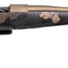 Fierce Firearms ROGSSX22CM22BRS Twisted Rogue XP 22 Creedmoor 3+1 22" Smoked Bronze Cerakote Spiral Fluted Threaded Barrel, Stainless Steel Drilled & Tapped Receiver, Picatinny Rail Forend, Sonora Amb