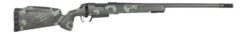 Fierce Firearms RIVSCX22CM22BF Carbon Rival XP 2.0 22 Creedmoor 3+1 22" Carbon Fiber Match Grade Barrel, Black Cerakote Stainless Steel Drilled & Tapped Receiver, Forest Camo Push Button Adj Cheek Pie