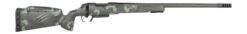 Fierce Firearms RIVSCX25CM22BF Carbon Rival XP 2.0 25 Creedmoor 3+1 22" Carbon Fiber Match Grade Barrel, Black Cerakote Stainless Steel Drilled & Tapped Receiver, Forest Camo Push Button Adj Cheek Pie