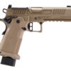 Alpha Foxtrot AA39X1EIH-XDFE19 AF1911 Romulus 9mm Luger 20+1 5" Black Ported Barrel, Satin DLC Stainless Steel Optic Ready/Serrated Slide & Frame w/Beavertail & Picatinny Rail, RMR/RMSc Footprint
