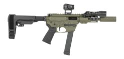 Shark Coast Tactical SCC8165CAODG-S Creepy Andrew  9mm Luger 30+1 Polymer SB Tactical SBA3 Brace