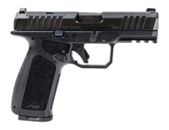 Rost Martin RM1XBH RM1X Compact 9mm Luger 19+1 4" Match Grade Barrel, Black Tenifer Steel Optic Ready/Serrated Slide, Black Polymer Frame w/Picatinny Rail, Interchangeable Backstrap Grip, RMR Footprin