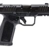 Rost Martin RM1CXBLKOSP10CA(COMP) RM1X Comp Compact 9mm Luger 10+1 4" Black Compensated Match Grade Barrel, Black Nitrocarburized Steel Optic Ready/Serrated Slide, Black Polymer Frame w/Picatinny Rail