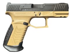 Derya Firearms DY9.BROTSS.US DY9  9mm Luger 15+1 4.02" Black Nitride Stainless Steel Optic Cut Slide, ODG Brown Polymer Frame w/Picatinny Rail, Interchangeable Backstrap Grip
