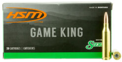HSM 2439N Game King  243 Win 85 gr Sierra GameKing Spitzer Boat Tail 20 Per Box/ 25 Case