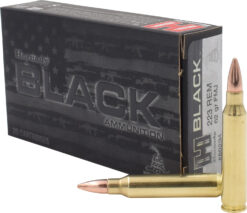 Hornady 80234 Black  223Rem 62gr Full Metal Jacket 20 Per Box/10 Case