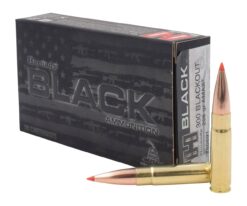 Hornady 80891 Black  300Blackout 208gr Hornady A Max 20 Per Box/10 Case