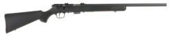 Savage Arms 93200 93 FV Full Size 22 WMR 5+1 21" Matte Black Heavy Barrel, Matte Black Drilled & Tapped Carbon Steel Receiver, Matte Black Fixed Synthetic Stock, Right Hand