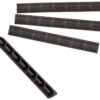 Ergo 4332BK WedgeLok Slot Cover  Black Rubber, 4 Slot Low Profile w/Aggressive Texture 4 Per Pack