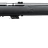 Savage Arms 28700 Mark II FV Full Size 22 LR 5+1 21" Matte Black Heavy Button Rifled Barrel, Matte Black Drilled & Tapped Carbon Steel Receiver, Matte Black Fixed Synthetic Stock, Right Hand