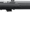 Savage Arms 26724 Mark II FV Full Size 17 HM2 5+1 21" Black Satin Heavy Button Rifled Barrel, Satin Black Drilled & Tapped Carbon Steel Receiver, Matte Black Fixed Synthetic Stock, Right Hand