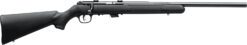 Savage Arms 26724 Mark II FV Full Size 17 HM2 5+1 21" Black Satin Heavy Button Rifled Barrel, Satin Black Drilled & Tapped Carbon Steel Receiver, Matte Black Fixed Synthetic Stock, Right Hand