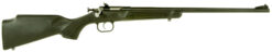 Crickett KSA2240 Youth  22 LR 1rd 16.12" Blued Barrel & Receiver, Fixed Front/Adjustable Rear Peep Sights, Black Synthetic Stock w/11.5" LOP, Rebounding Firing Pin Safety
