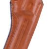 Bianchi 12686 Cyclone  OWB Tan Leather Fits 6" Astra 357, 6-6.5" Colt, S&W Colt; S&W 27,28,29,610; Taurus Belt Loop Mount Right Hand