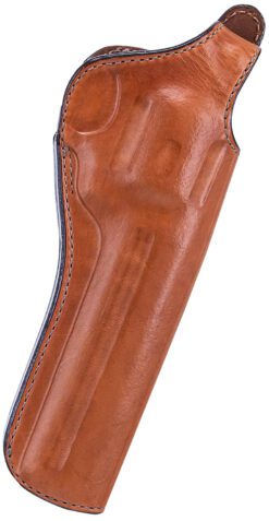 Bianchi 12686 Cyclone  OWB Tan Leather Fits 6" Astra 357, 6-6.5" Colt, S&W Colt; S&W 27,28,29,610; Taurus Belt Loop Mount Right Hand