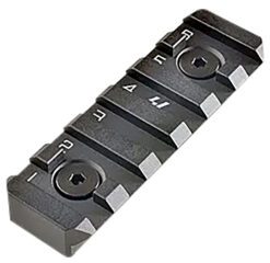 Strike Industries LINKRS6BK MLOK LINK Rail Section- 6 Slots  Black Anodized