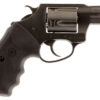 Charter Arms 63820 Undercover  Small 38 Special, 5 Shot 2" Black Nitride Stainless Steel Barrel, Cylinder & Frame, Black Finger Grooved Rubber Grip, Exposed Hammer