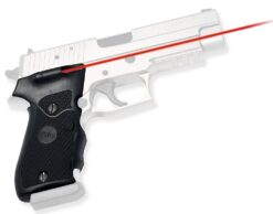 Crimson Trace 011100 Lasergrips  Fits Sig Sauer P220, Red Laser 633nM Wavelength 5mW Output, Black Polymer