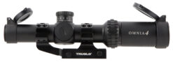TruGlo TG-8514TLR Omnia Tactical Black Anodized 1-4x24mm 30mm Tube Illuminated APTR Reticle