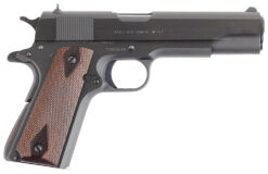 Colt Mfg O1970A1CS Government Series 70 45 ACP 7+1 5" Black National Match Barrel, Blued Carbon Steel Serrated Slide, Blued Carbon Steel Frame w/Beavertail, Rosewood Grip, Ambidextrous