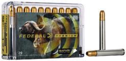 Federal P458T3 Premium Safari Cape-Shok 458WinMag 500gr Trophy Bonded Sledgehammer Solid 20 Per Box/10 Case