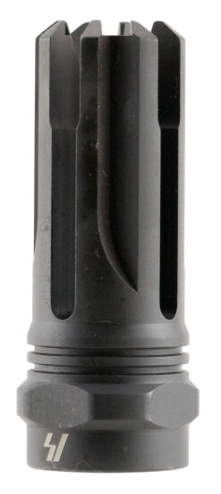 Strike Industries VENOMFH223 Venom Flash Hider Black Steel with 1/2"-28 tpi Threads, 2.16" OAL & 0.862" Diameter for 223 Rem, 5.56x45mm NATO AR-Platform