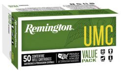 Remington Ammunition 23906 UMC Value Pack 223Rem 45gr Jacketed Hollow Point 50 Per Box/8 Case