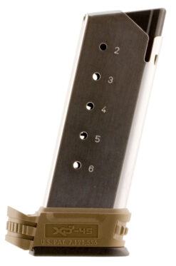 Springfield Armory XDS5002FDE Backstrap Sleeve  45 ACP Fits Springfield XDS Flat Dark Earth Polymer