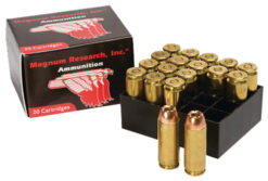 Magnum Research DEP50HPXTP3 Desert Eagle  50AE 300gr Jacketed Hollow Point 20 Per Box/10 Case