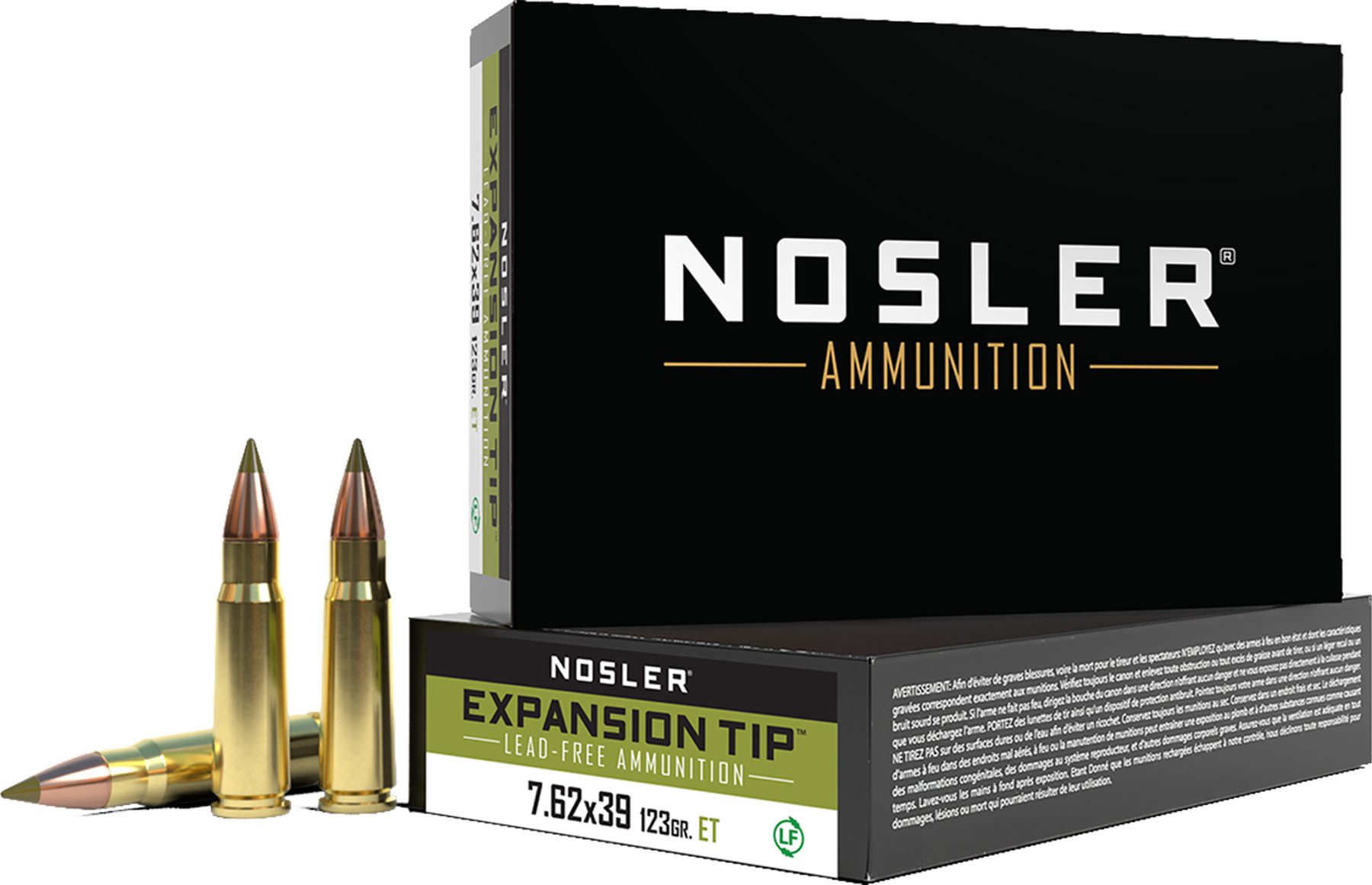NOS 7.62X39 123GR ET SP 20RD