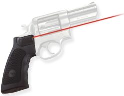Crimson Trace 011790 Lasergrips  Fits Ruger Alaskan/GP100/Super Redhawk, Red Laser 633nM Wavelength 5mW Output, Black Polymer