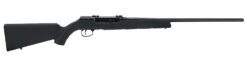 Savage Arms 47200 A22 Target Sporter Full Size 22 LR 10+1 22" High Luster Button Rifled Barrel, High Luster Drilled & Tapped Carbon Steel Receiver, Matte Black Fixed Synthetic Stock, Right Hand