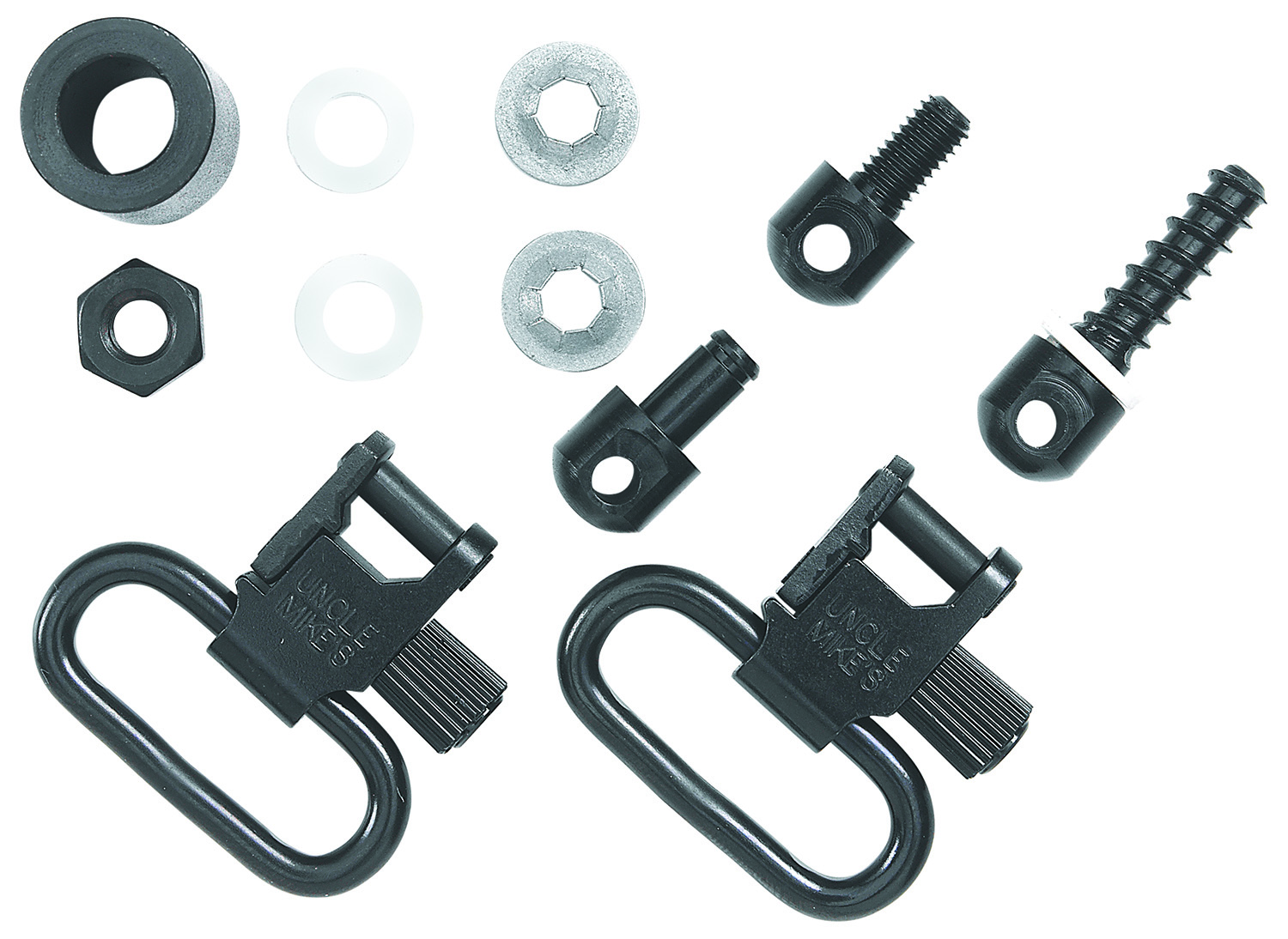 Uncle Mike's 12312 Super Swivel Quick Detach 115 MCS Blued 1" Loop Compatible w/Most Pump & Auto Shotguns
