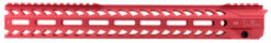Strike STRIKERAIL Strike Rail  AR-15 Red Aluminum 15.50" M-LOK