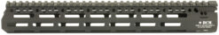 BCM MCMR13556BLK BCMGunfighter MCMR 13" M-LOK, Free-Floating Style Made of Aluminum with Black Anodized Finish for AR-Platform