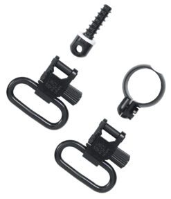 Uncle Mike's 13412 Super Swivel  Quick Detach 115 RF Blued 1" Loop for Most 22 Cal Tube Diameter & .430-.455" Rifles (Except Win 94/22M US)